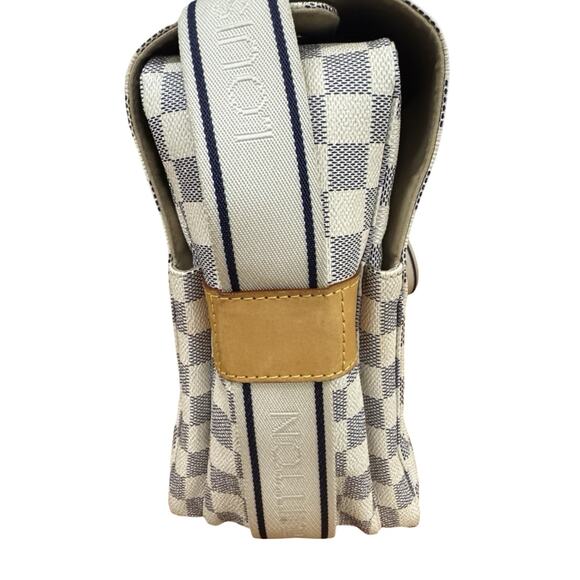 Louis Vuitton Naviglio Crossbody White Canvas Damier - Picture 5 of 10